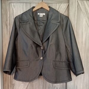 Nygard Collection Charcoal Blazer 16